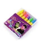 UV Neon Glow Makeup Sticks 6-Pack