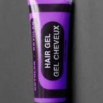 Kryolan Blacklight Reactive Hair Gel - Purple (7010-PP)