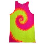 UV Tank Top - Pink Swirl