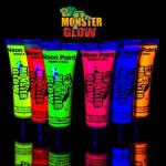 UV Face and Body Glow Paint 60ml set