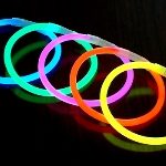 8" MIX COLOR Premium Glow Bracelets (1 tube of 100)
