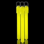 4'' YELLOW Premium Glow Sticks (pack of 50)
