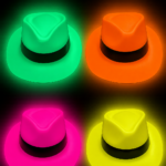 UV BLACKLIGHT HATS